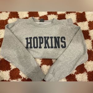 John’s Hopkins Sweatshirt, Heather gray, size medium